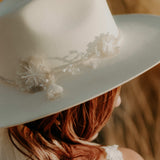 Sombrero Novia Orquídea